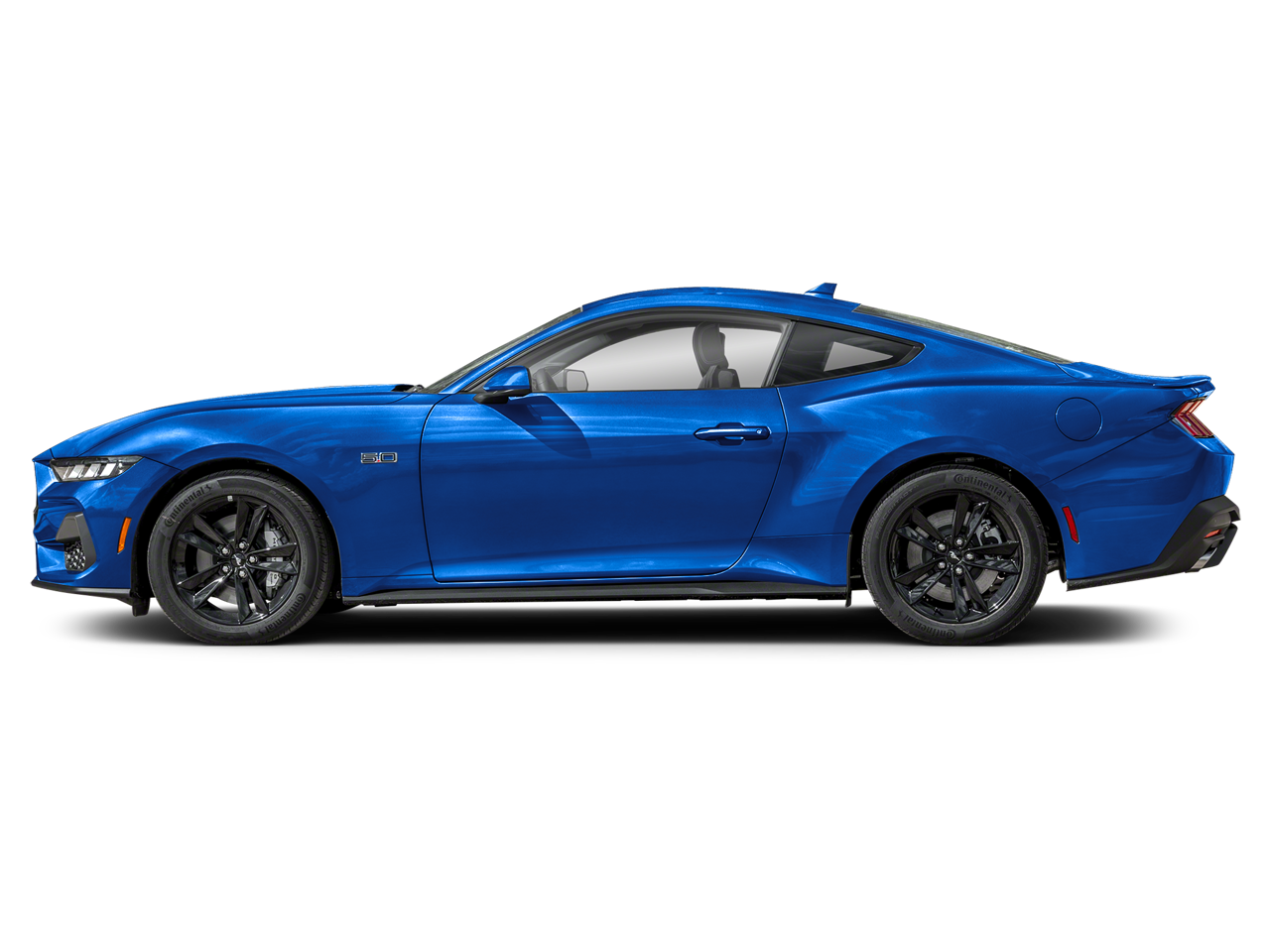 2025 Ford Mustang — rear three-quarter view