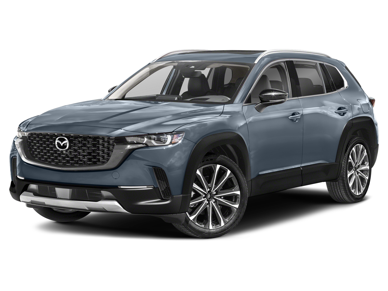 2023 Mazda Mazda CX-50 2.5 Turbo Premium Package in Polymetal Gray Metallic — front three-quarter view