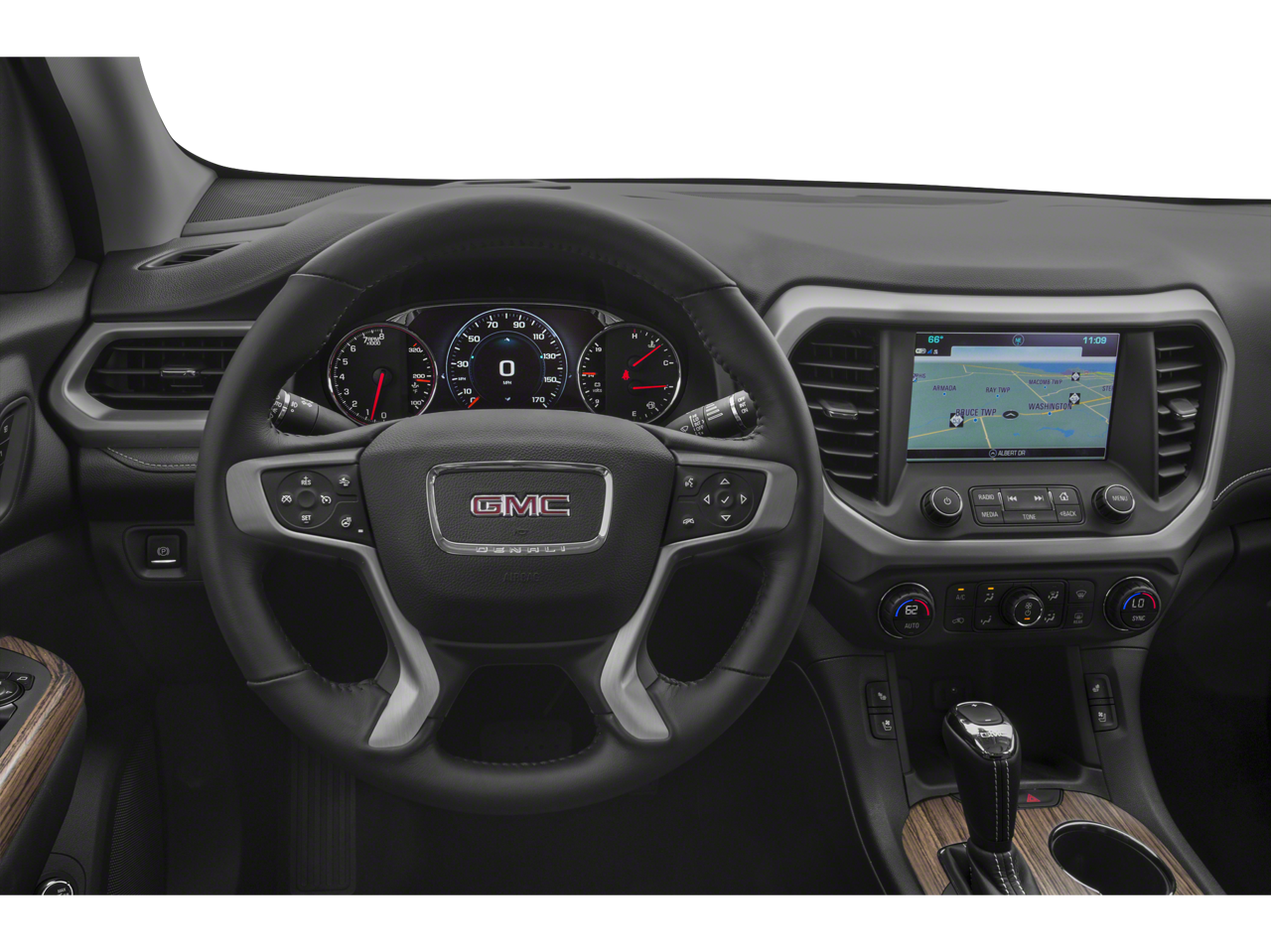 2019 GMC Acadia — interior view