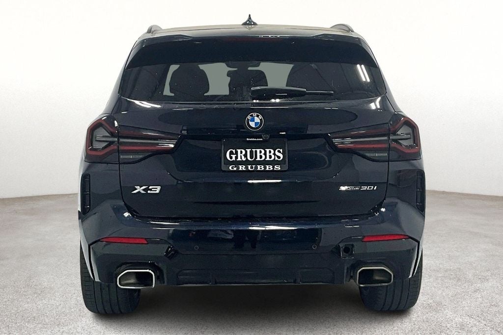2023 BMW X3 — interior view