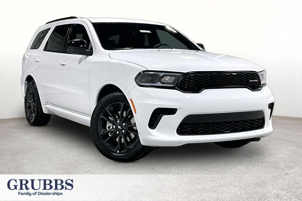 2026 Dodge Durango DURANGO GT RWD in White Knuckle Clear-Coat Exterior Paint — front three-quarter view