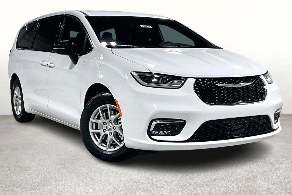 2026 Chrysler Pacifica PACIFICA SELECT in Bright White Clear-Coat Exterior Paint — front three-quarter view