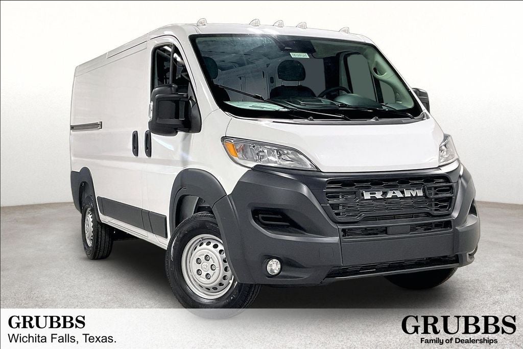 2026 RAM Ram ProMaster RAM PROMASTER 1500 TRADESMAN CARGO VAN LOW ROOF 136' WB in Bright White Clear-Coat Exterior Paint — front...