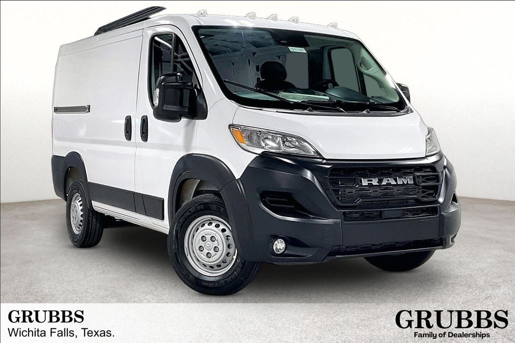 2026 RAM Ram ProMaster RAM PROMASTER 1500 TRADESMAN CARGO VAN LOW ROOF 118' WB in Bright White Clear-Coat Exterior Paint — front...